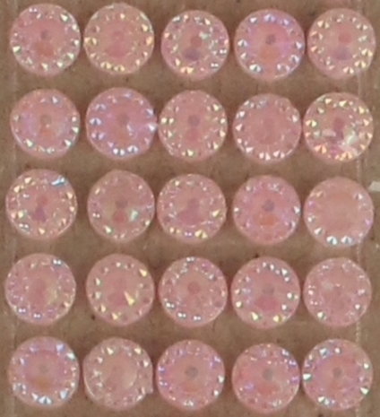 Make by Me! Stickers Steentjes 600 st Lichtroze (ST.302)