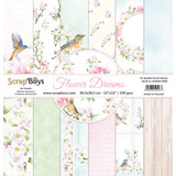ScrapBoys Flower Dreams 12x12 Inch Paper Set (FLDR-06)