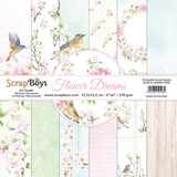 ScrapBoys Flower Dreams 6x6 Inch Paper Pad (FLDR-09)