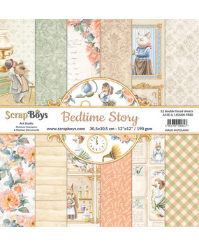 ScrapBoys Bedtime Story 12x12 Inch Paper Set (BEST-06) ScrapBoys Bedtime Story 12x12 Inch Paper Set (BEST-06)