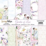 ScrapBoys Garden of Love 6x6 Inch Paper Pad (GALO-09)