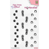 Nellie Snellen Clear Stamp Footprints (SIL095)