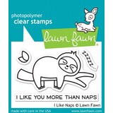 Lawn Fawn I Like Naps Clear Stamps (LF2163)