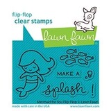 Lawn Fawn Mermaid for You Flip-Flop Clear Stamps (LF2595)