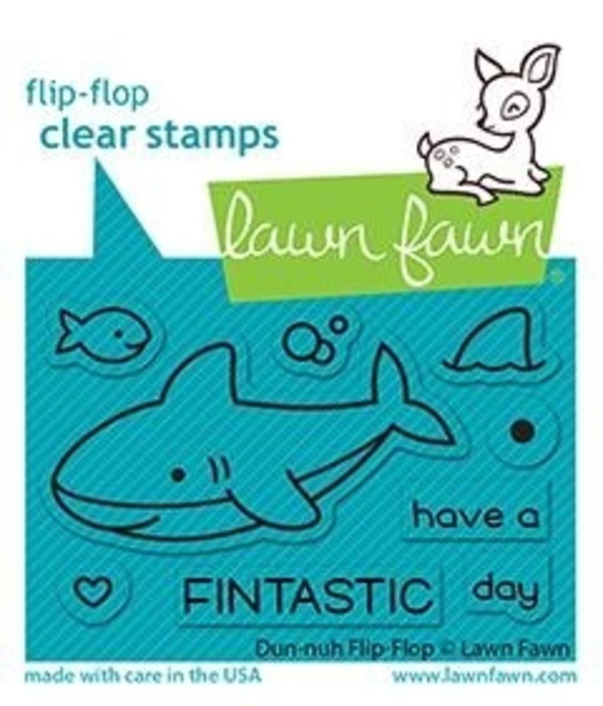 Lawn Fawn Duh-nuh Flip-Flop Clear Stamps (LF2597) Lawn Fawn Duh-nuh Flip-Flop Clear Stamps (LF2597)