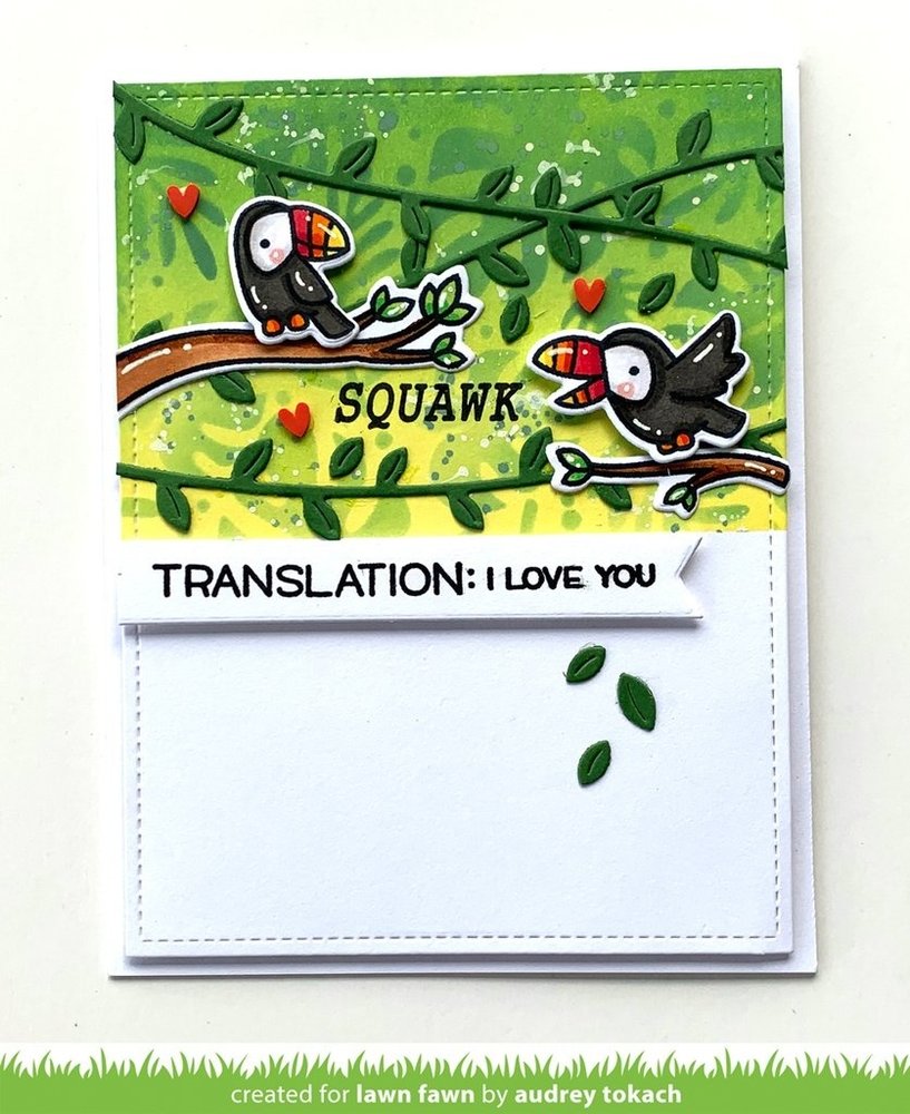 Lawn Fawn Toucan Do It Clear Stamps (LF2603) Lawn Fawn Toucan Do It Clear Stamps (LF2603)