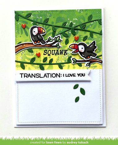 Lawn Fawn Toucan Do It Clear Stamps (LF2603) Lawn Fawn Toucan Do It Clear Stamps (LF2603)