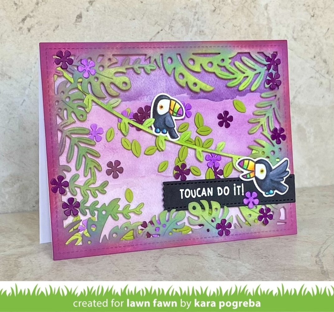 Lawn Fawn Toucan Do It Clear Stamps (LF2603) Lawn Fawn Toucan Do It Clear Stamps (LF2603)