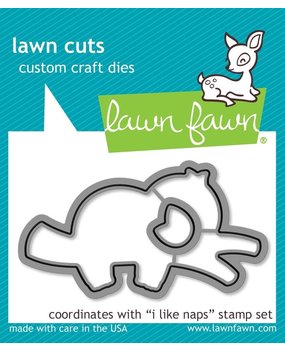 Lawn Fawn I like Naps Dies (LF2164) Lawn Fawn I like Naps Dies (LF2164)