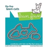 Lawn Fawn Duh-nuh Flip-Flop Dies (LF2598)