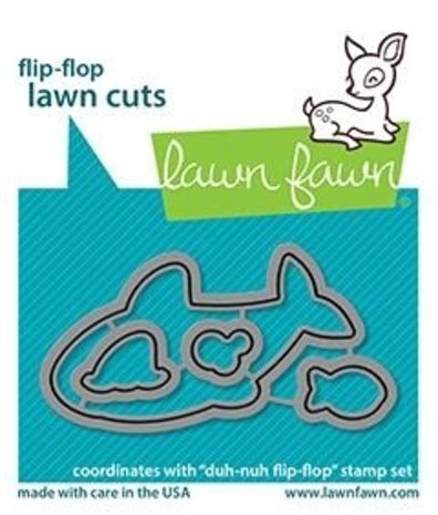 Lawn Fawn Duh-nuh Flip-Flop Dies (LF2598) Lawn Fawn Duh-nuh Flip-Flop Dies (LF2598)