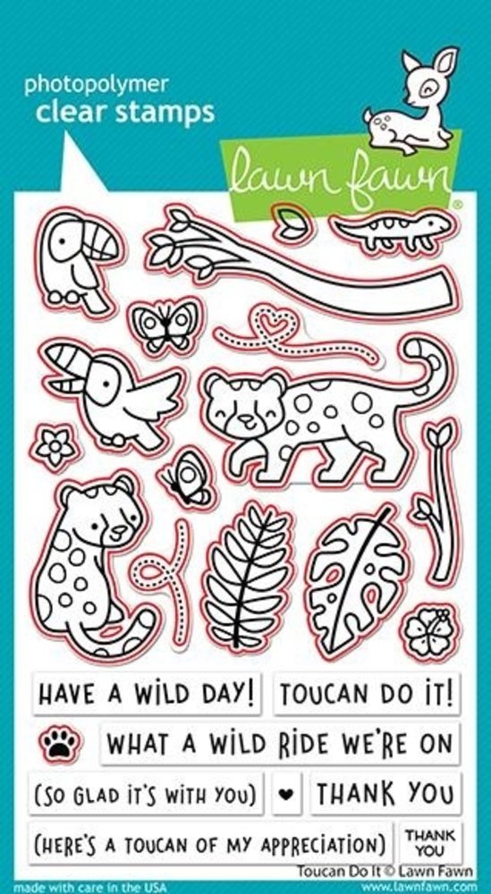 Lawn Fawn Toucan Do It Dies (LF2604)