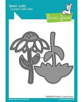 Lawn Fawn Delightful Daisy Dies (LF2607)