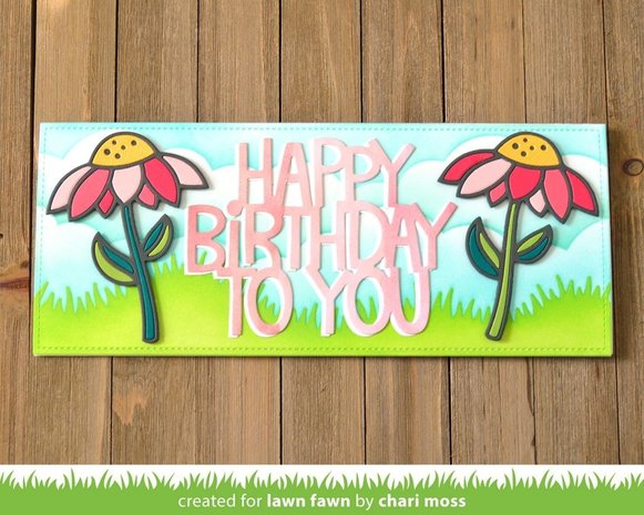 Lawn Fawn Delightful Daisy Dies (LF2607) Lawn Fawn Delightful Daisy Dies (LF2607)