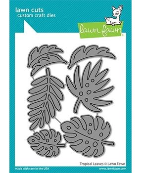 Lawn Fawn Tropical Leaves Dies (LF2617)