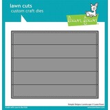 Lawn Fawn Simple Stripes Landscape Dies (LF2621)