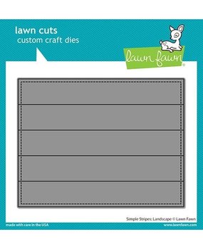 Lawn Fawn Simple Stripes Landscape Dies (LF2621) Lawn Fawn Simple Stripes Landscape Dies (LF2621)
