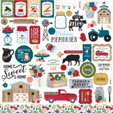 Echo Park Farmer's Market 12x12 Inch Element Sticker (FM248014)*