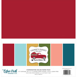 Echo Park Farmer's Market 12x12 Inch Coordinating Solids Paper Pack (FM248015)*