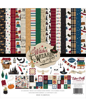 Echo Park Witches & Wizards No.2 12x12 Inch Collection Kit (WIW247016) Echo Park Witches & Wizards No.2 12x12 Inch Collection Kit (WIW247016)