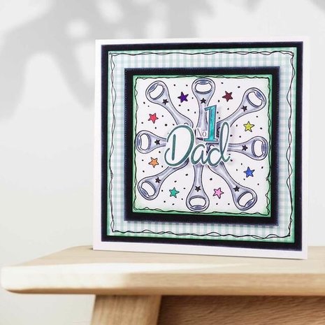 Polkadoodles Greatest Guy Clear Stamps (PD8196)