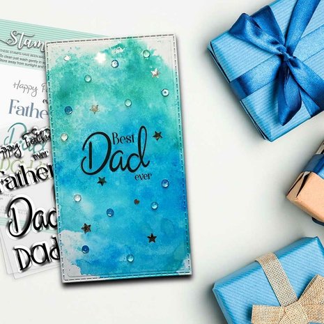 Polkadoodles Greatest Guy Clear Stamps (PD8196)