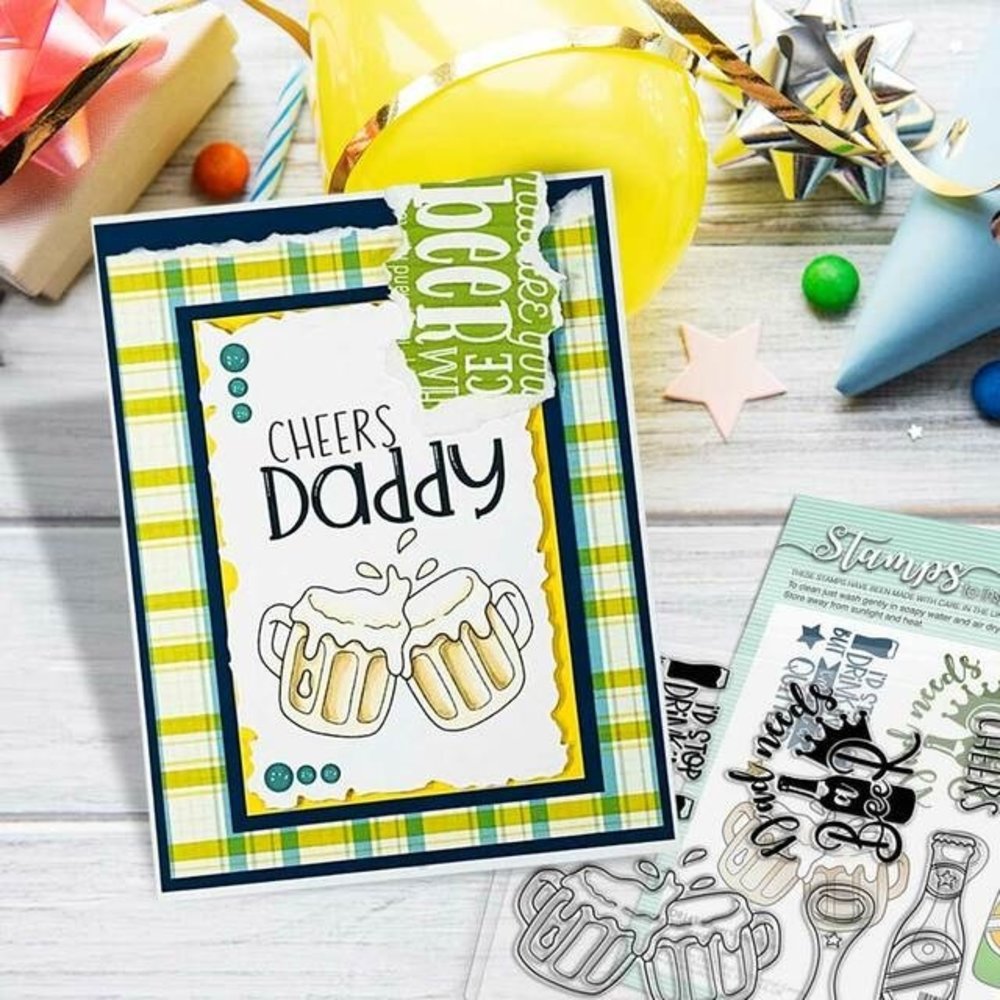 Polkadoodles Greatest Guy Clear Stamps (PD8196)