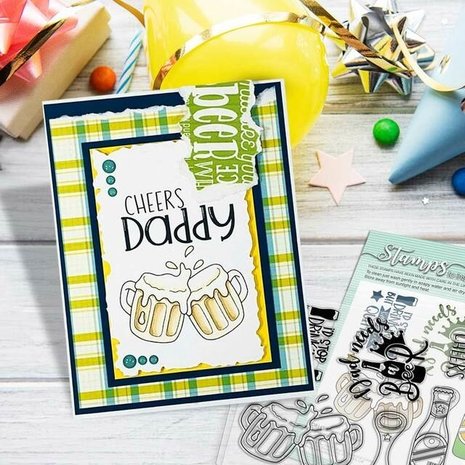 Polkadoodles Greatest Guy Clear Stamps (PD8196)