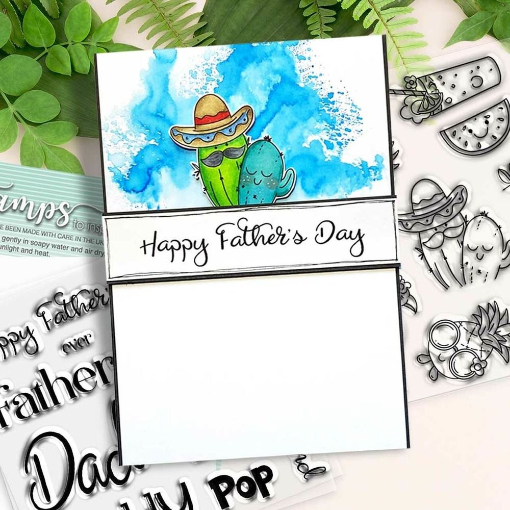 Polkadoodles Greatest Guy Clear Stamps (PD8196)