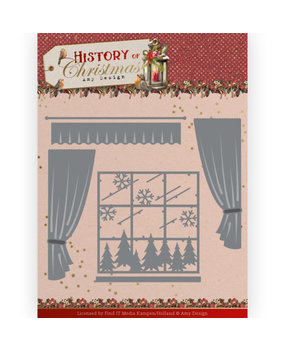 Amy Design History of Christmas Window with Curtains Dies (ADD10243) Amy Design History of Christmas Window with Curtains Dies (ADD10243)