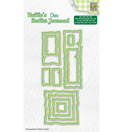 Nellie Snellen Snijmal Frame Dies (NBJD003)