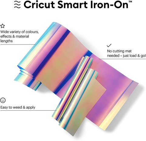 Cricut 3 ft. Gold Smart Iron-On Glitter