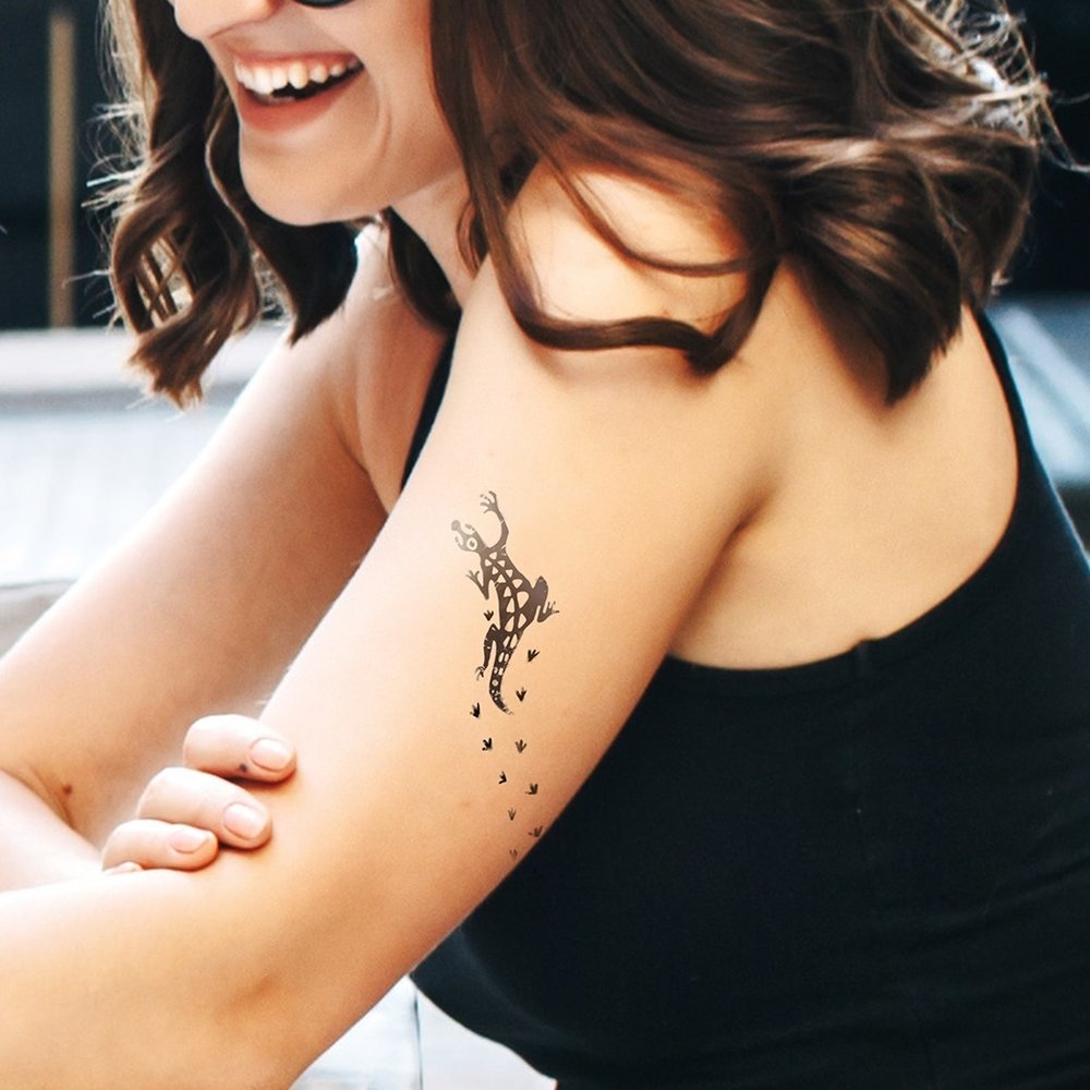 LaDot Lizard M Tattoo Stone (LAM135)