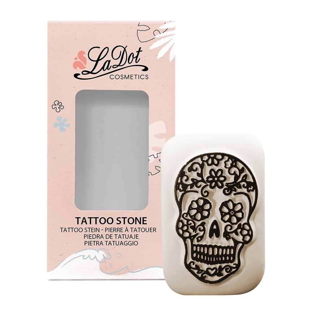 LaDot Sugar Skull M Tattoo Stone (LAM137)