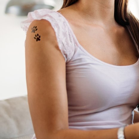 LaDot Cat Paw S Tattoo Stone (LAS017)
