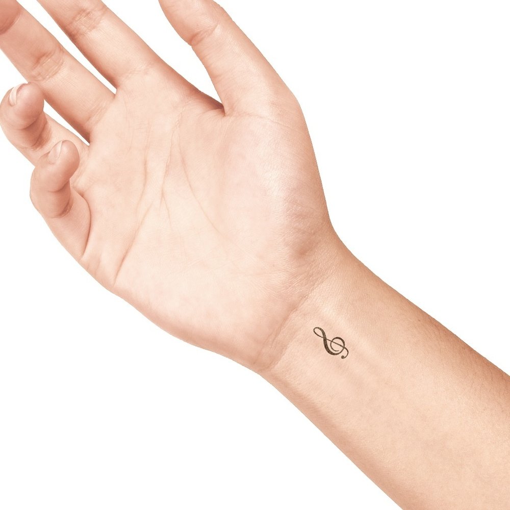 LaDot Musical Note S Tattoo Stone (LAS037) LaDot Musical Note S Tattoo Stone (LAS037)
