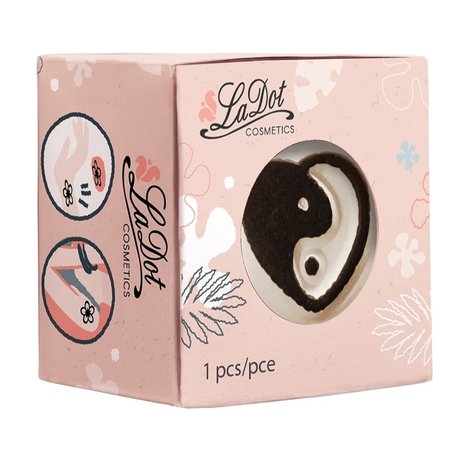 LaDot Yin Yang Heart S Tattoo Stone (LAS102)