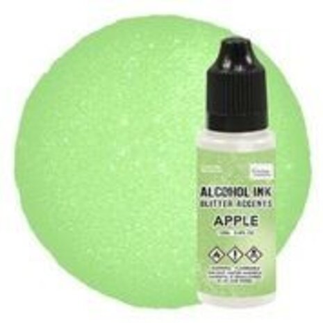 Couture Creations Alcohol Ink Glitter Accents Apple 12ml (CO728349) Couture Creations Alcohol Ink Glitter Accents Apple 12ml (CO728349)
