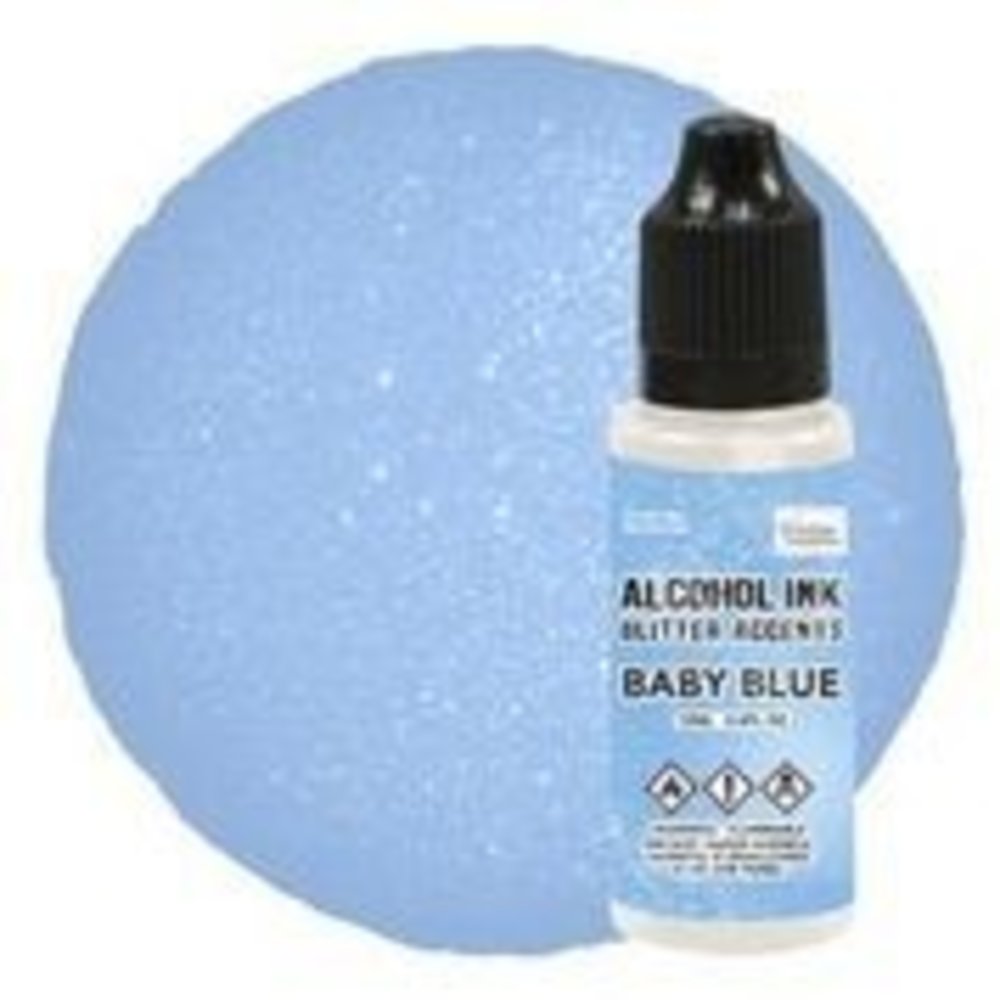 Couture Creations Alcohol Ink Glitter Accents Baby Blue 12ml (CO728352) Couture Creations Alcohol Ink Glitter Accents Baby Blue 12ml (CO728352)