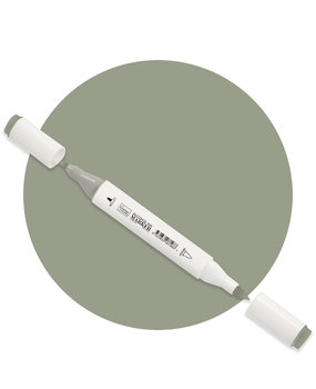 Couture Creations Twin Tip Alcohol Ink Marker Rock Ash (COAP7538) Couture Creations Twin Tip Alcohol Ink Marker Rock Ash (COAP7538)