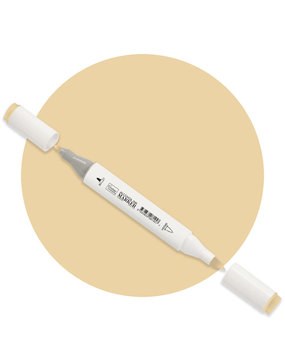 Couture Creations Twin Tip Alcohol Ink Marker Khaki Grey (COAP7502) Couture Creations Twin Tip Alcohol Ink Marker Khaki Grey (COAP7502)