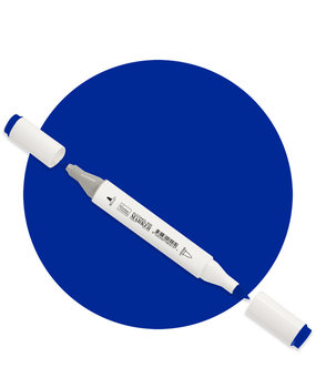 Couture Creations Twin Tip Alcohol Ink Marker Navy Blue (COAP072)