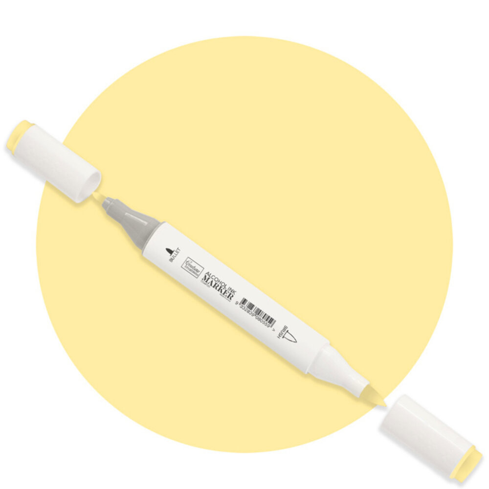 Couture Creations Twin Tip Alcohol Ink Marker Canaria Yellow (COAP120) Couture Creations Twin Tip Alcohol Ink Marker Canaria Yellow (COAP120)