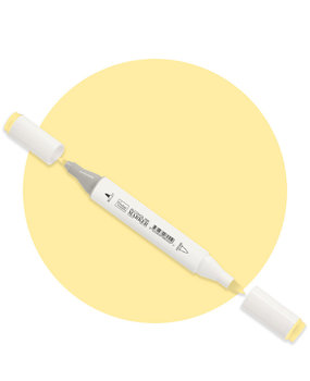 Couture Creations Twin Tip Alcohol Ink Marker Canaria Yellow (COAP120) Couture Creations Twin Tip Alcohol Ink Marker Canaria Yellow (COAP120)