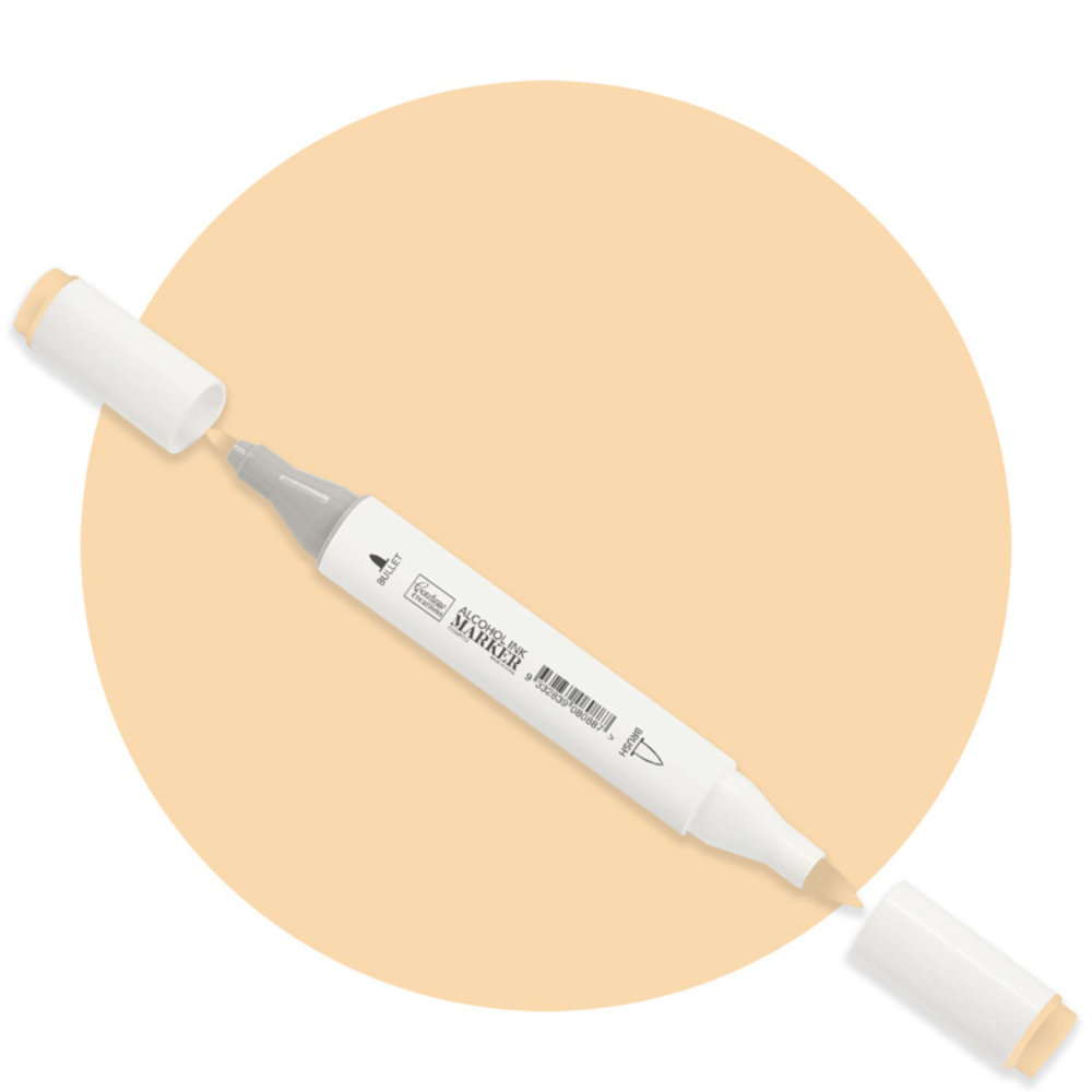 Couture Creations Twin Tip Alcohol Ink Marker Pastel Yellow (COAP712) Couture Creations Twin Tip Alcohol Ink Marker Pastel Yellow (COAP712)