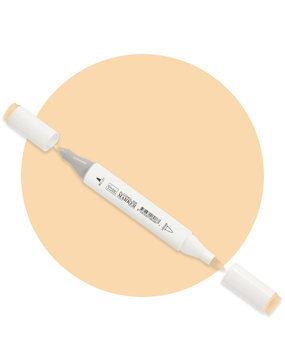 Couture Creations Twin Tip Alcohol Ink Marker Pastel Yellow (COAP712) Couture Creations Twin Tip Alcohol Ink Marker Pastel Yellow (COAP712)