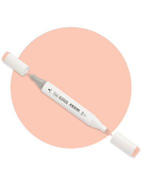 Couture Creations Twin Tip Alcohol Ink Marker Peach (COAP3572) Couture Creations Twin Tip Alcohol Ink Marker Peach (COAP3572)