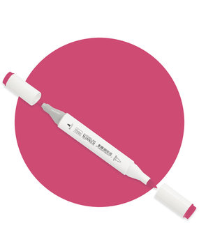 Couture Creations Twin Tip Alcohol Ink Marker Pale Red (COAP205)