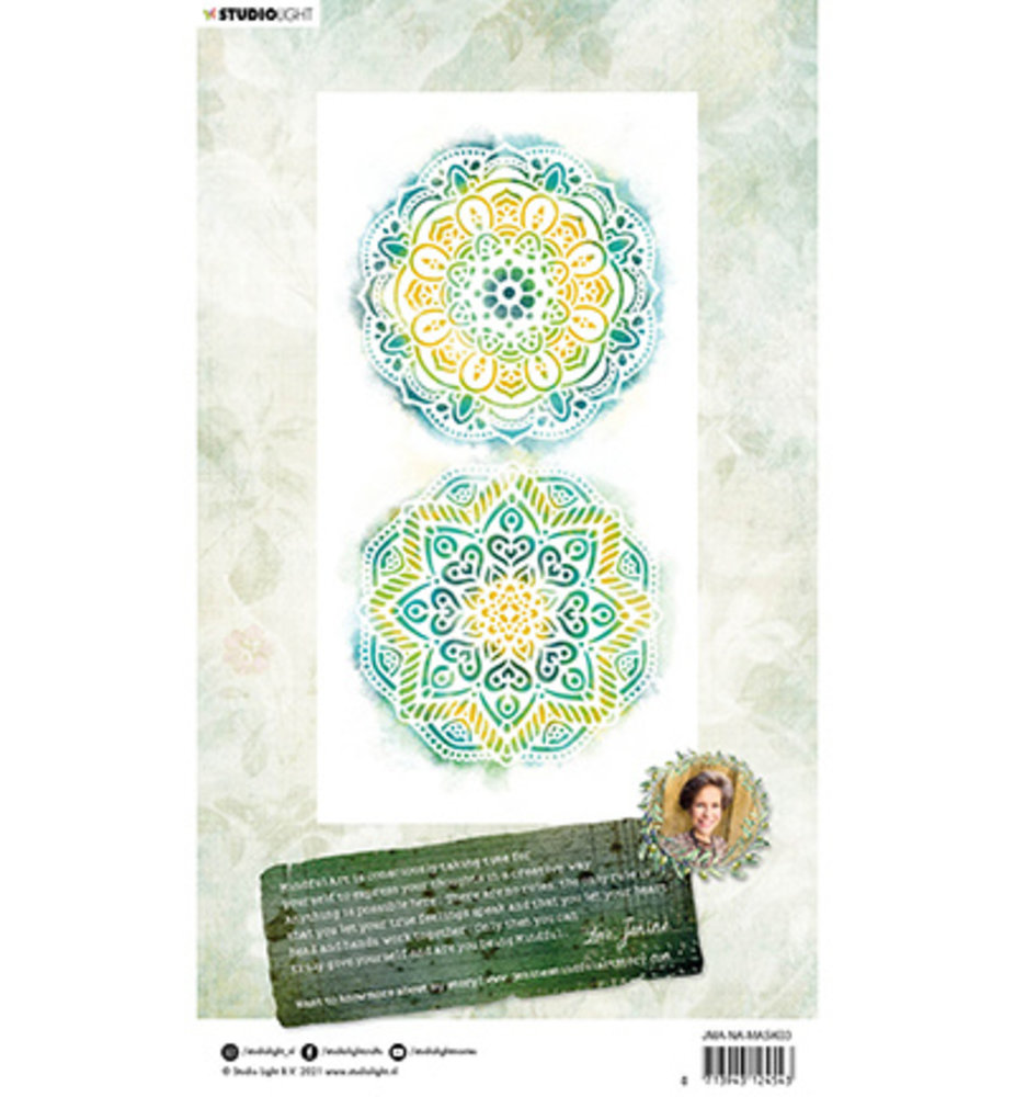 Studio Light New Awakening nr.03 Mandalas Masking Stencil (JMA-NA-MASK03)