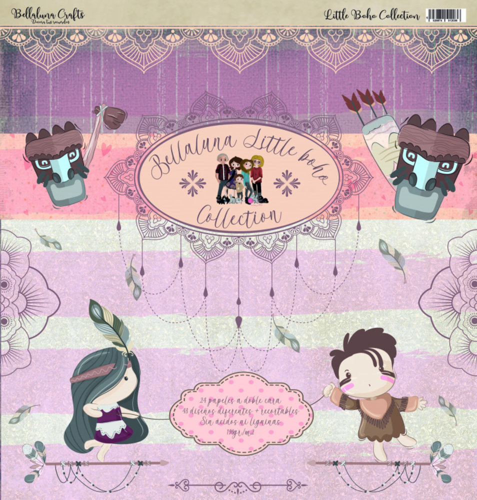 Bella Luna Crafts Little Boho 12x12 Inch Collection Pack (BLC-0004) Bella Luna Crafts Little Boho 12x12 Inch Collection Pack (BLC-0004)